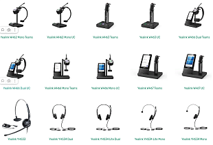 Веб-камеры и гарнитуры Yealink