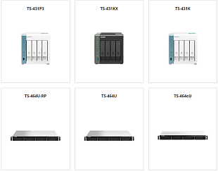 Хранилища QNAP для малого и среднего бизнеса