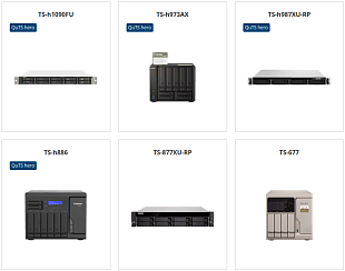Сетевые накопители QNAP корпоративные